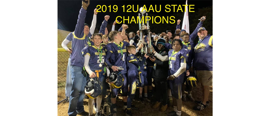 2019 12U NCAAU STATE CHAMPIONS